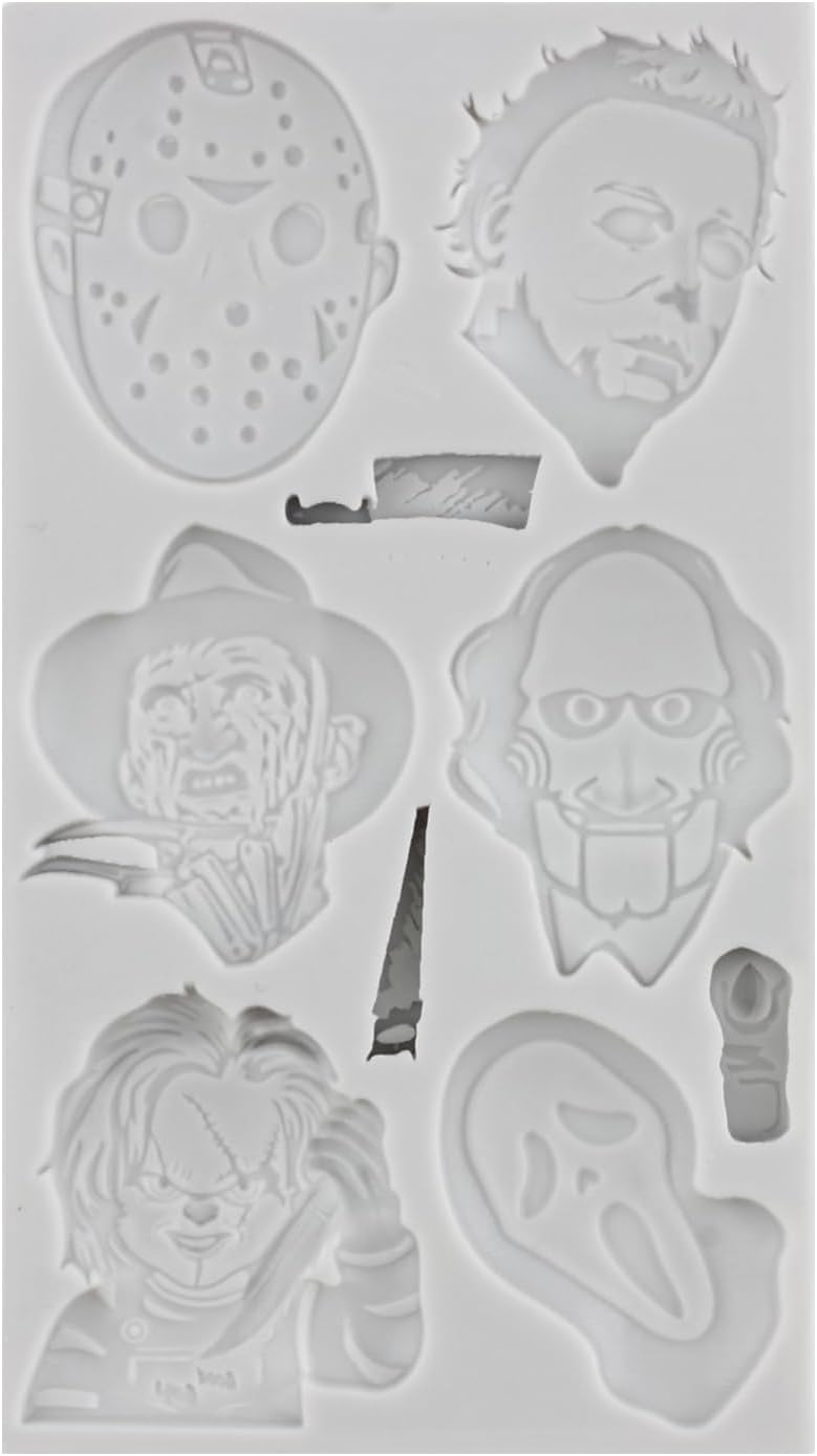 Moldes de Silicona para Personajes de Terror - Set de 2