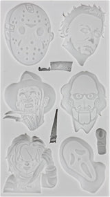 Moldes de Silicona para Personajes de Terror - Set de 2