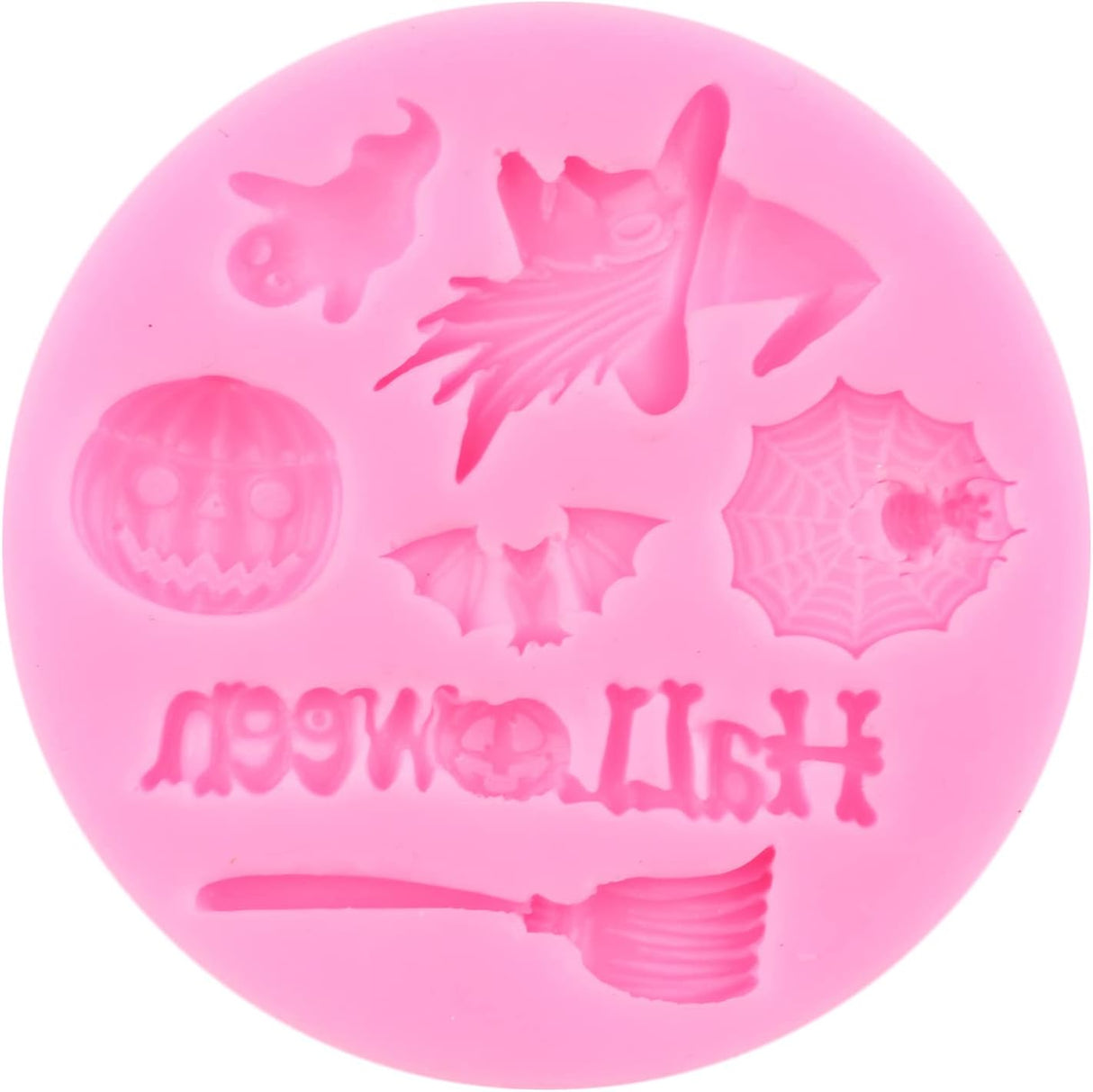 Moldes de Silicona Halloween Mujiang para Cupcakes y Chocolates
