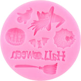 Moldes de Silicona Halloween Mujiang para Cupcakes y Chocolates