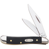 Cuchillo de bolsillo sintético negro