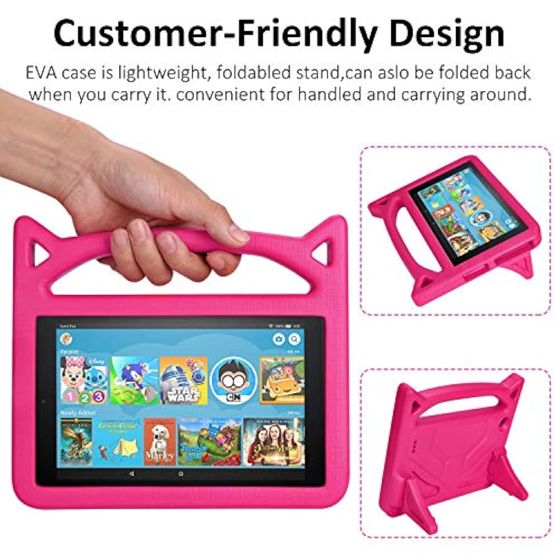 SHREBORN - Funda protectora para tablet 9ª/7ª generación