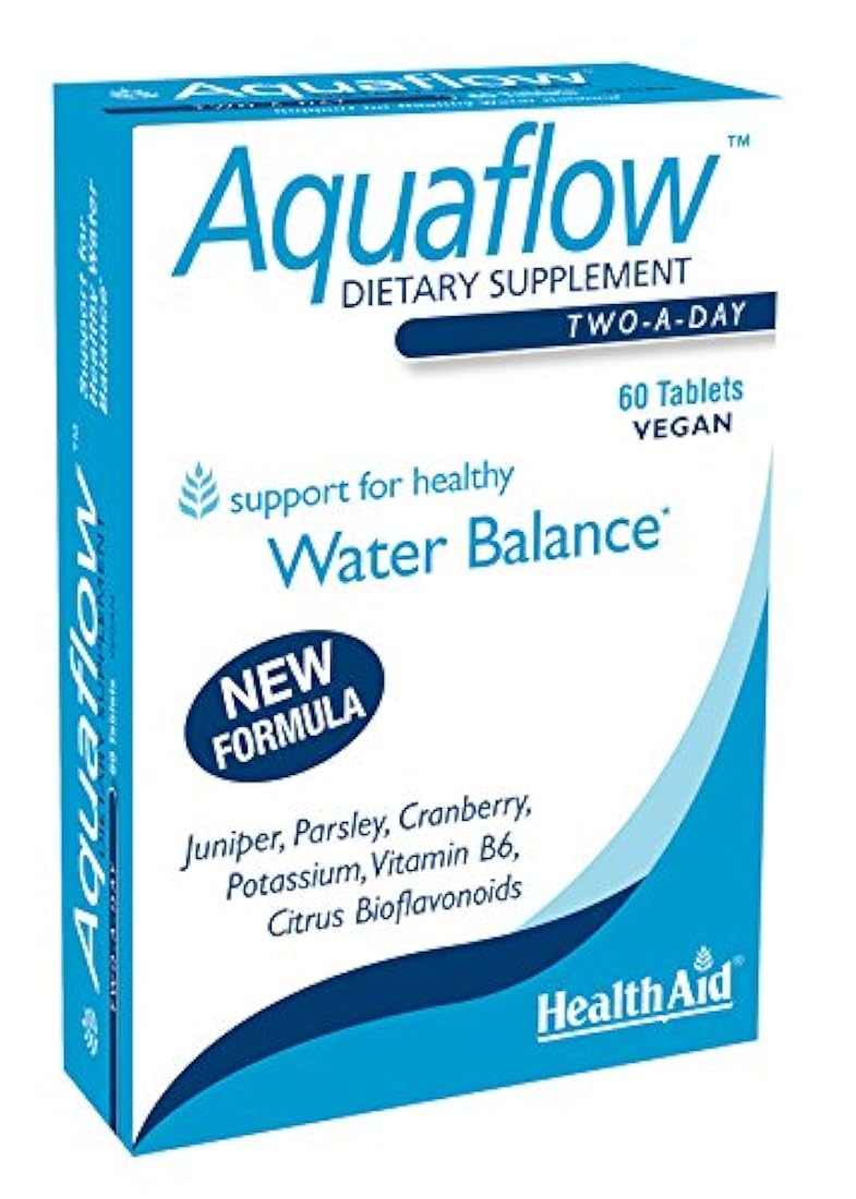 Aquaflow soporte para el equilibrio de agua saludable 60 ct