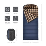 TETON Sports Celsius XL Saco de dormir; ideal para acampada