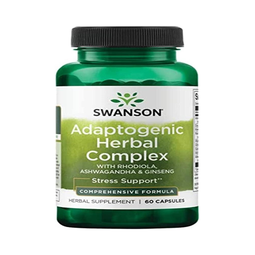 Suplemento Rhodiola Ashwagandha Ginseng Complejo Energético