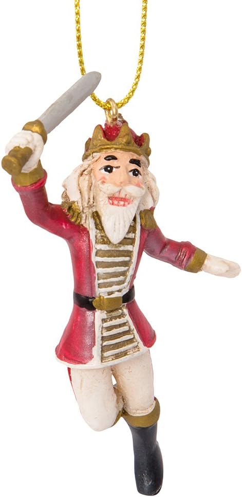 Juego de Adornos Miniatura Nutcracker Suite de Kurt Adler, 8 Pzas