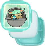 Lonchera Bento Grogu de 3 compartimentos con Ice Pack