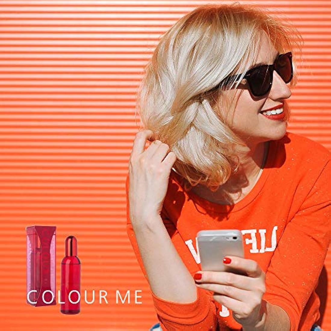 Eau de Parfum Spray Color Me, Rojo perfume de mujer