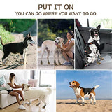 Botines de perro para pavimento caliente, impermeables, transpirables, botas de verano para perros pequeños, medianos y grandes, protectores de patas para senderismo, 4 unidades