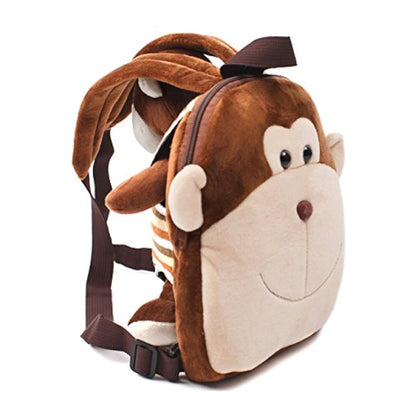 Mochila infantil con peluche Lovey (marrón)