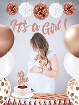 Kit de decoración de fiesta para niña (52 piezas)