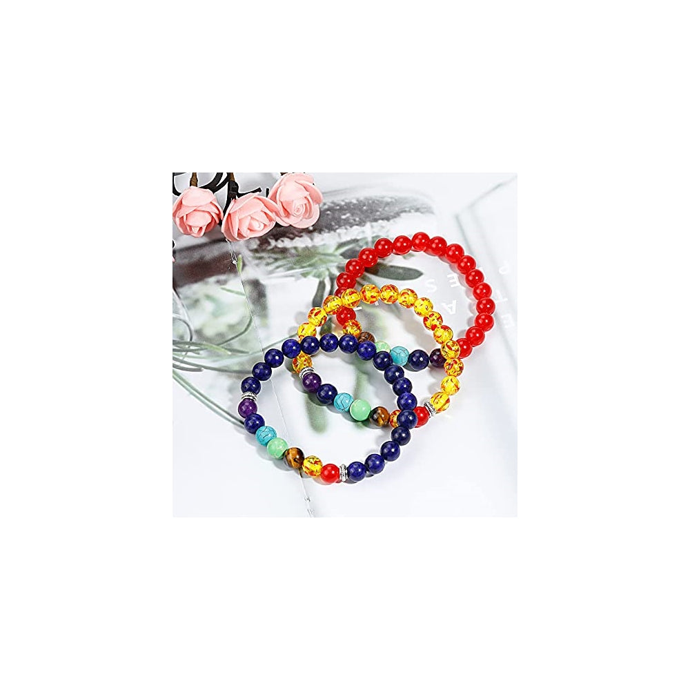 Pulseras y tobilleras de chakra para mujer