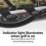 Parrilla eléctrica de 8 porciones Raclette para interiores