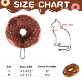COLLAR de recuperación de donas para gatos y cachorros, suave y ajustable, protector de cuello en E para mascotas después de la cirugía, apto para gatitos, perros pequeños