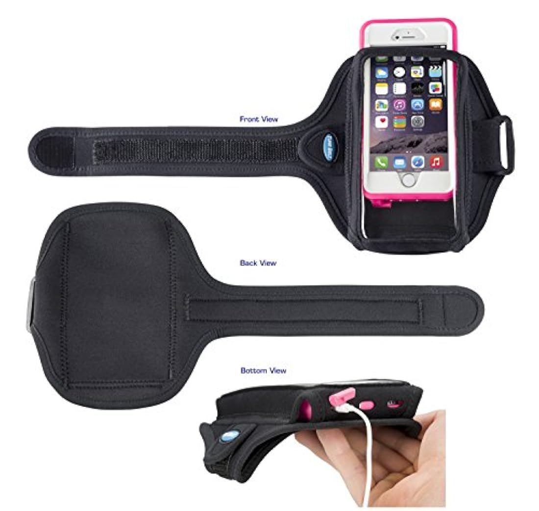 Brazalete  con funda grande para correr y trabajar fuera