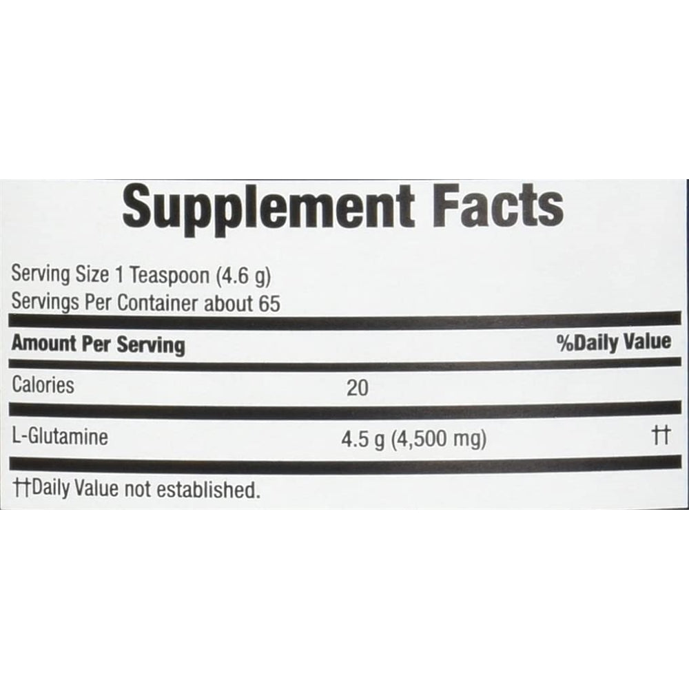 Suplementos Alimenticios Glutamina 100 % pura en polvo