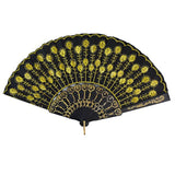Ventilador de mano plegable, 10 unidades, color al azar.