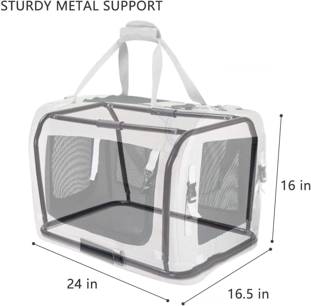 Transportín Suave para Mascotas, Marca: No Especificada, 24x16.5x16