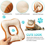 Frienda - Collar ajustable para gato, cuello redondo, cuello cónico, cuello ajustable, con borde suave para gatitos y gatos