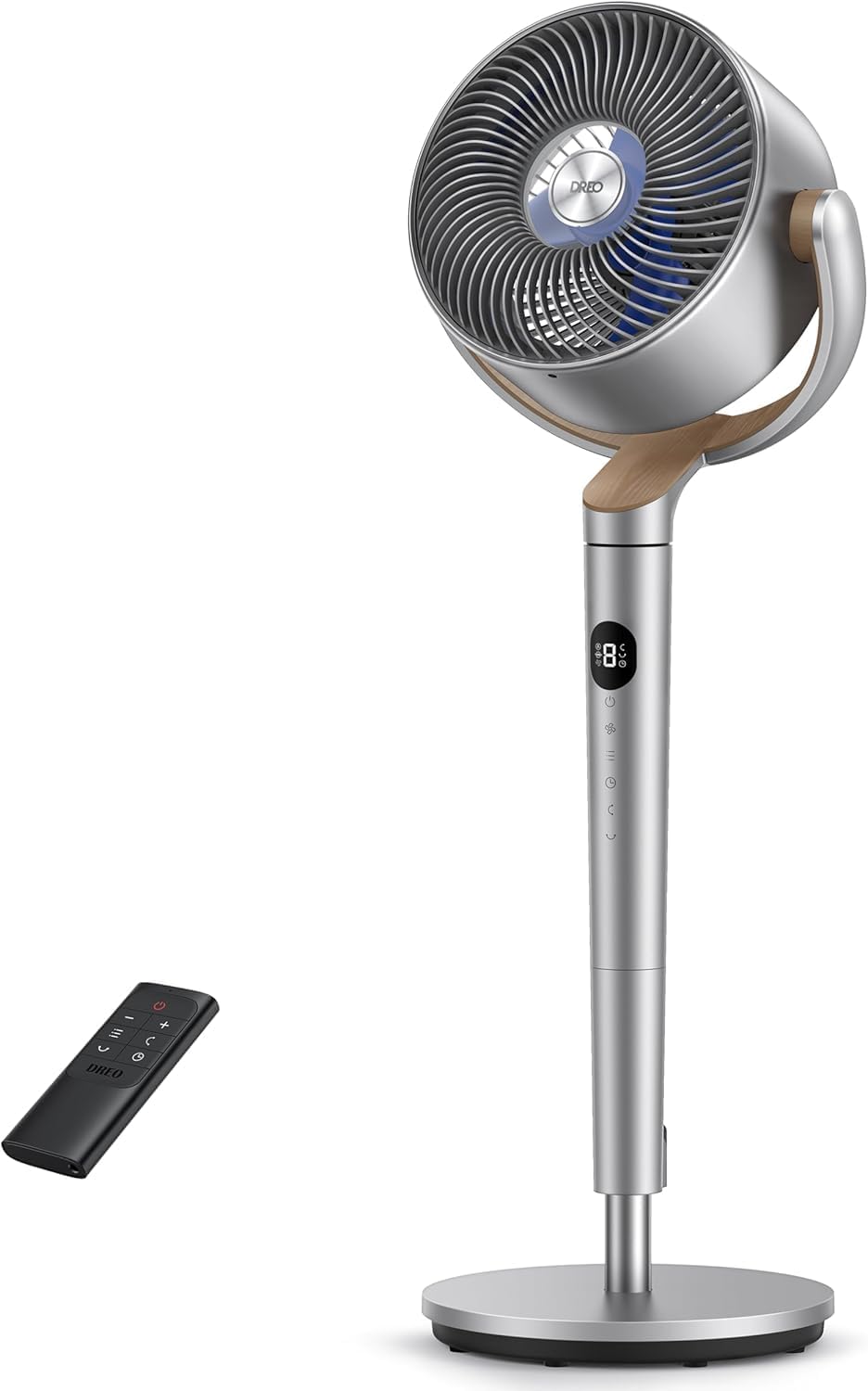 Ventilador de Pie Dreo, Oscilante, 8 Velocidades, PolyFan 502