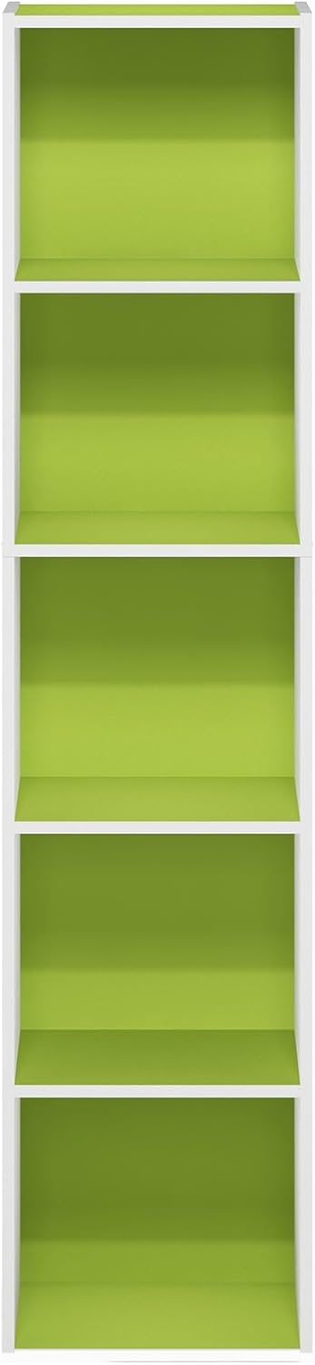 Estantería de 5 niveles, cubos, Furinno Luder