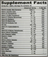 Deva Nutrition Tabletas multivitamínicas veganas pequeñas, sin hierro, 90 unidades