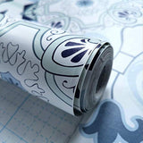 Papel pintado para azulejos de baño, diseño de mosaico