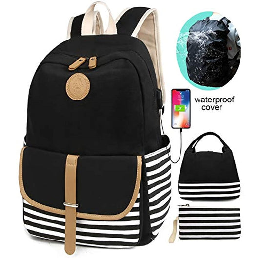 Morral con puerto USB