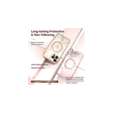 Fundas y Estuches para iPhone 13 Pro Max Rosa Dorado