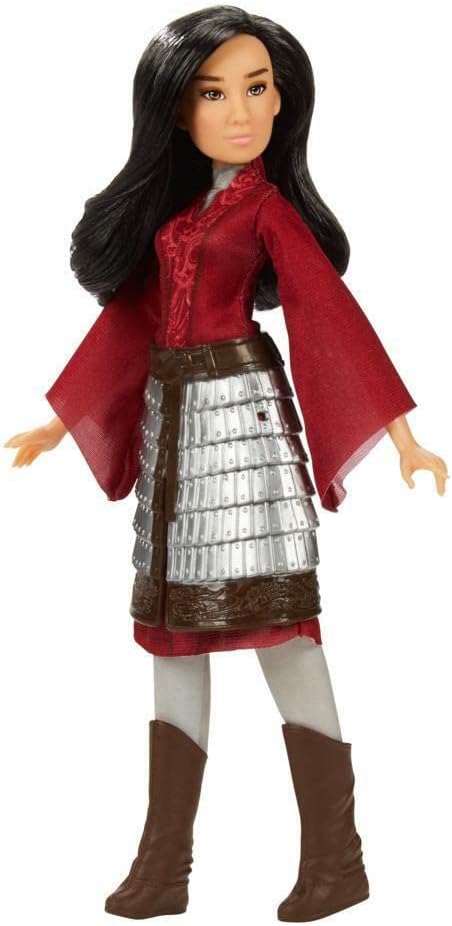 Muñeca de Moda Mulan, Disney, Armadura, Zapatos, Pantalones