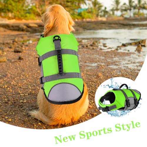 Chaleco salvavidas para perro, reflectante y ajustable