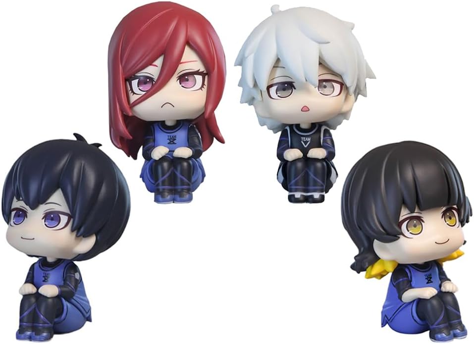 Figuras de Acción Anime Bachira Meguru, Isagi Yoichi, Chigiri Hyoma