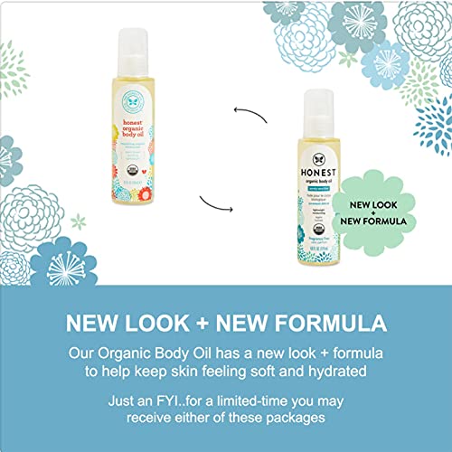 The Honest Company - Aceite corporal orgánico, 4 onzas líquidas