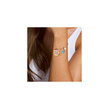Pulseras y tobilleras con dije de mariposa para mujer
