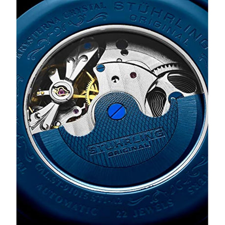 Stührling Original Reloj esqueleto para hombre