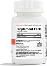 Suplemento Hierro quelado 18 mg 100 cápsulas vegetales