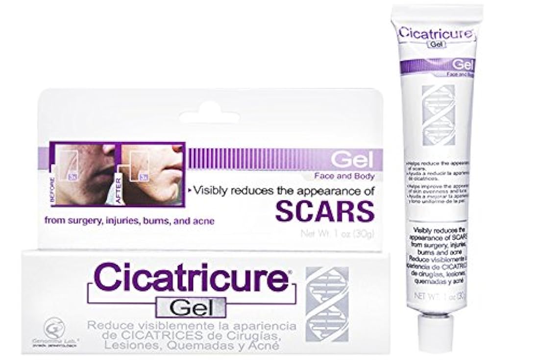 Gel que reduce la apariencia de las cicatrices
