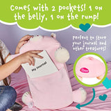 Almohada de espuma viscoelástica con diario para niños