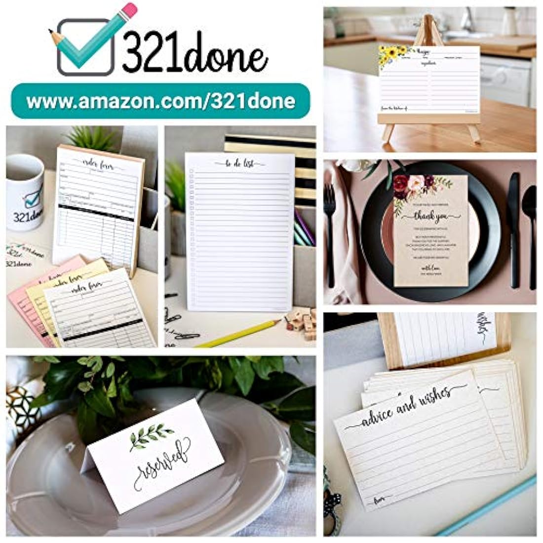 321Done Share a Memory Card (50 tarjetas) 4 x 6