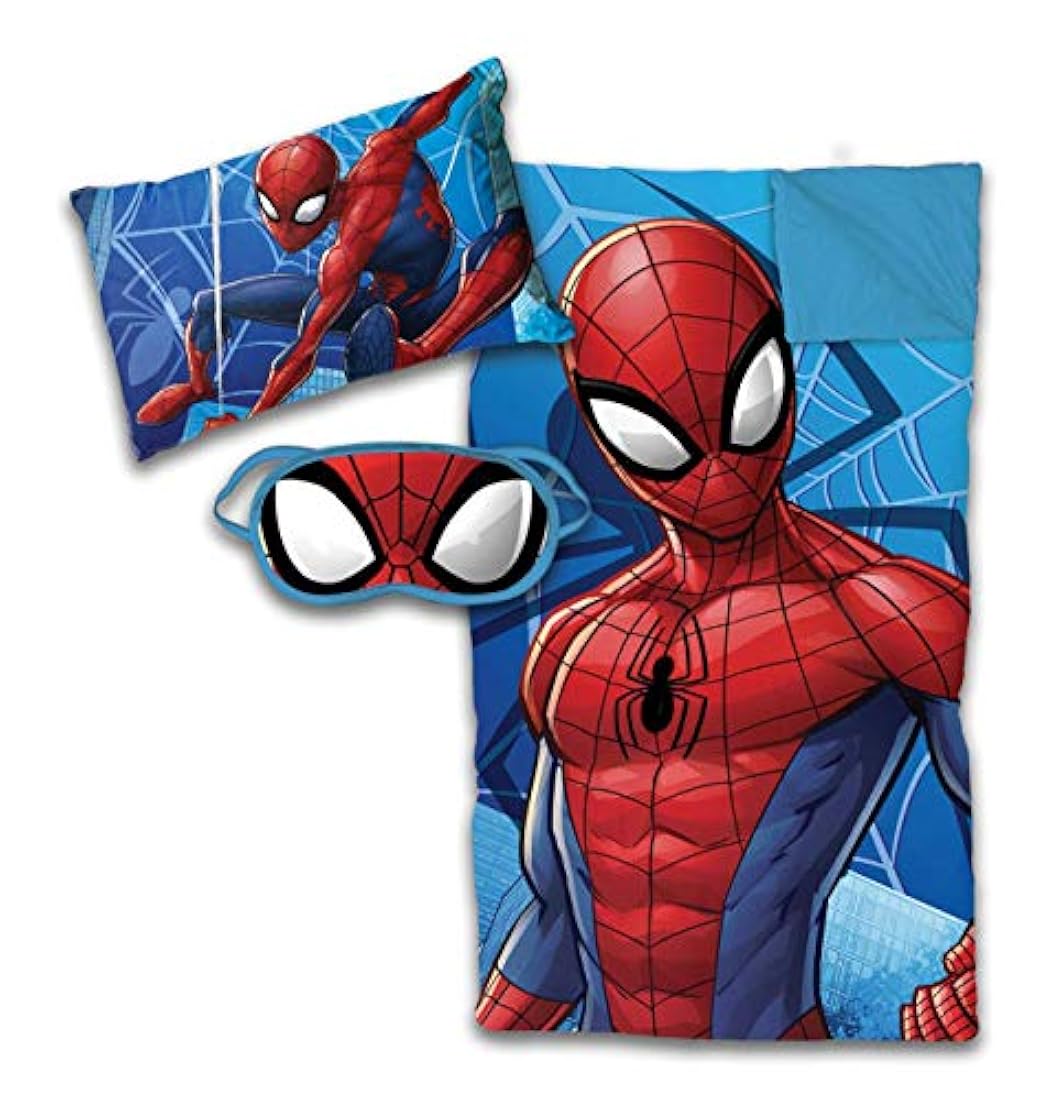bolsa de dormir Spidermancon 3 piezas de pijama,