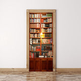 Adhesivo para puerta mural diseño moderno en 3D
