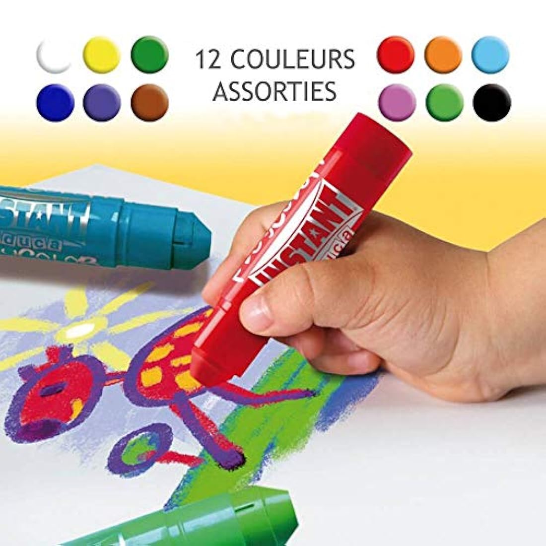 color Kids Poster Paint 12 colores, sólido