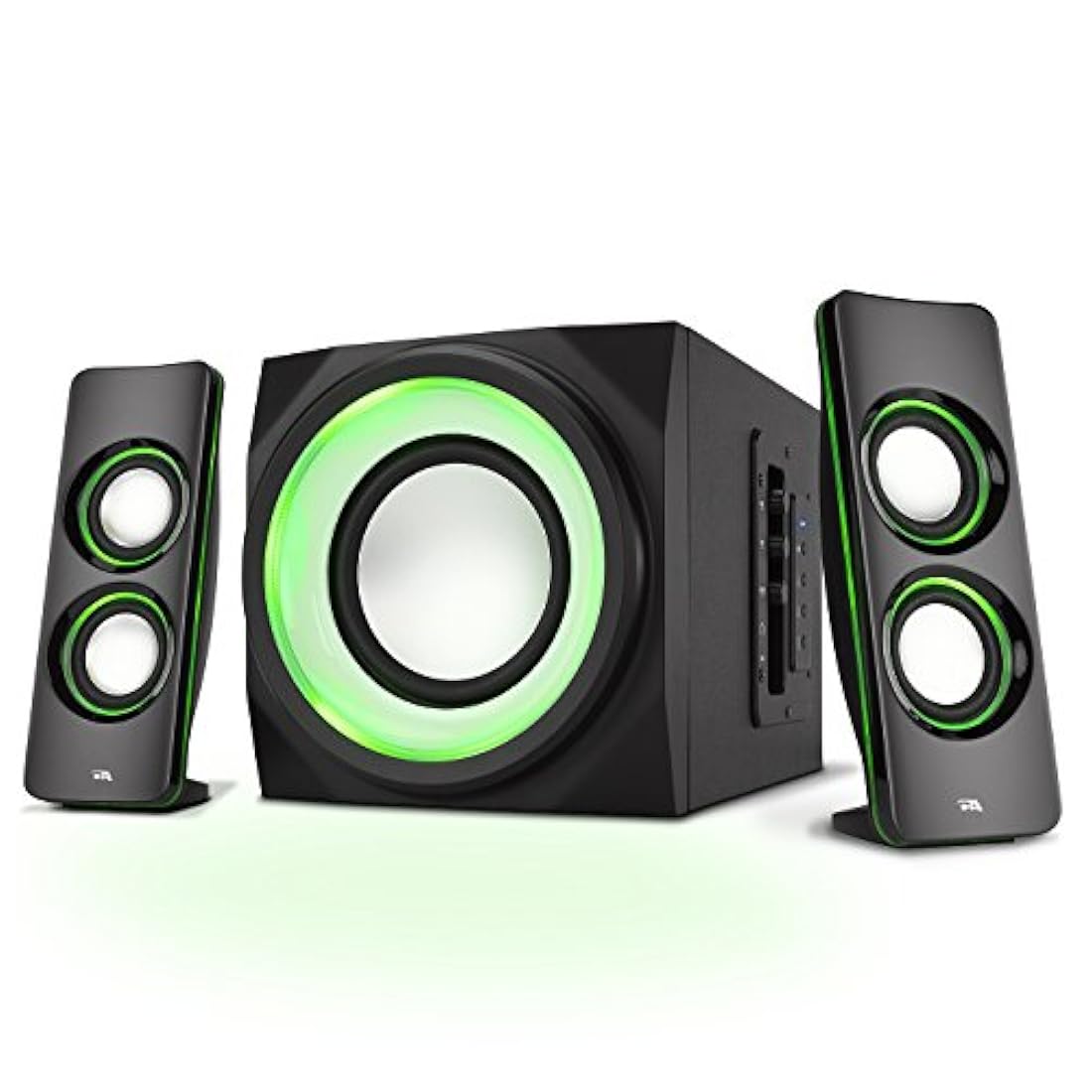 Altavoces Bluetooth con luces LED