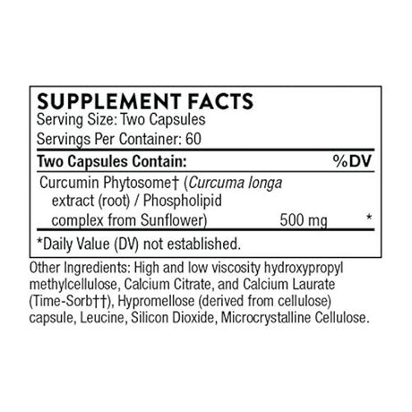 Suplemento Thorne Research, Meriva SF (sin soya), fitosoma
