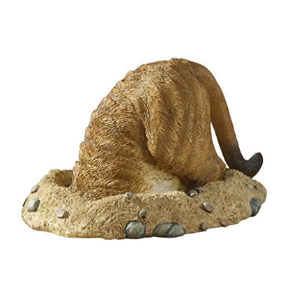 Design Toscano Kalahari Meerkat Estatuas: fuera de agujero