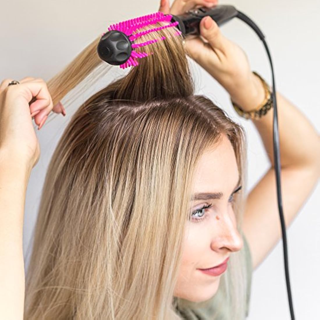 REVLON Cepillo de silicón para voluminizar el cabello