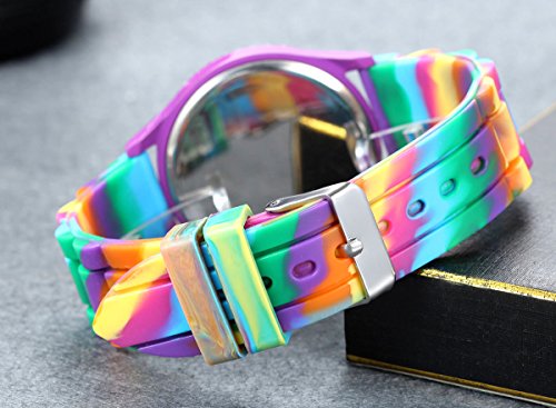 Relojes para Mujeres Niñas (3 colores) (púrpura)