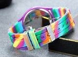 Relojes para Mujeres Niñas (3 colores) (púrpura)