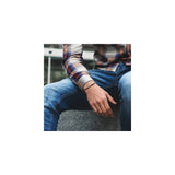 Pulseras y tobilleras de código morse inspiradoras