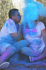 Polvo de color azul de 10 libras perfecto para quemaduras